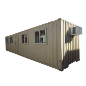 40ft Ground Level Office Container