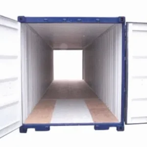 40FT X 8FT ONE TRIP TUNNEL CONTAINER (DOUBLE END DOOR) BLUE