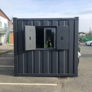 24ft Shipping Container Office with Toilet