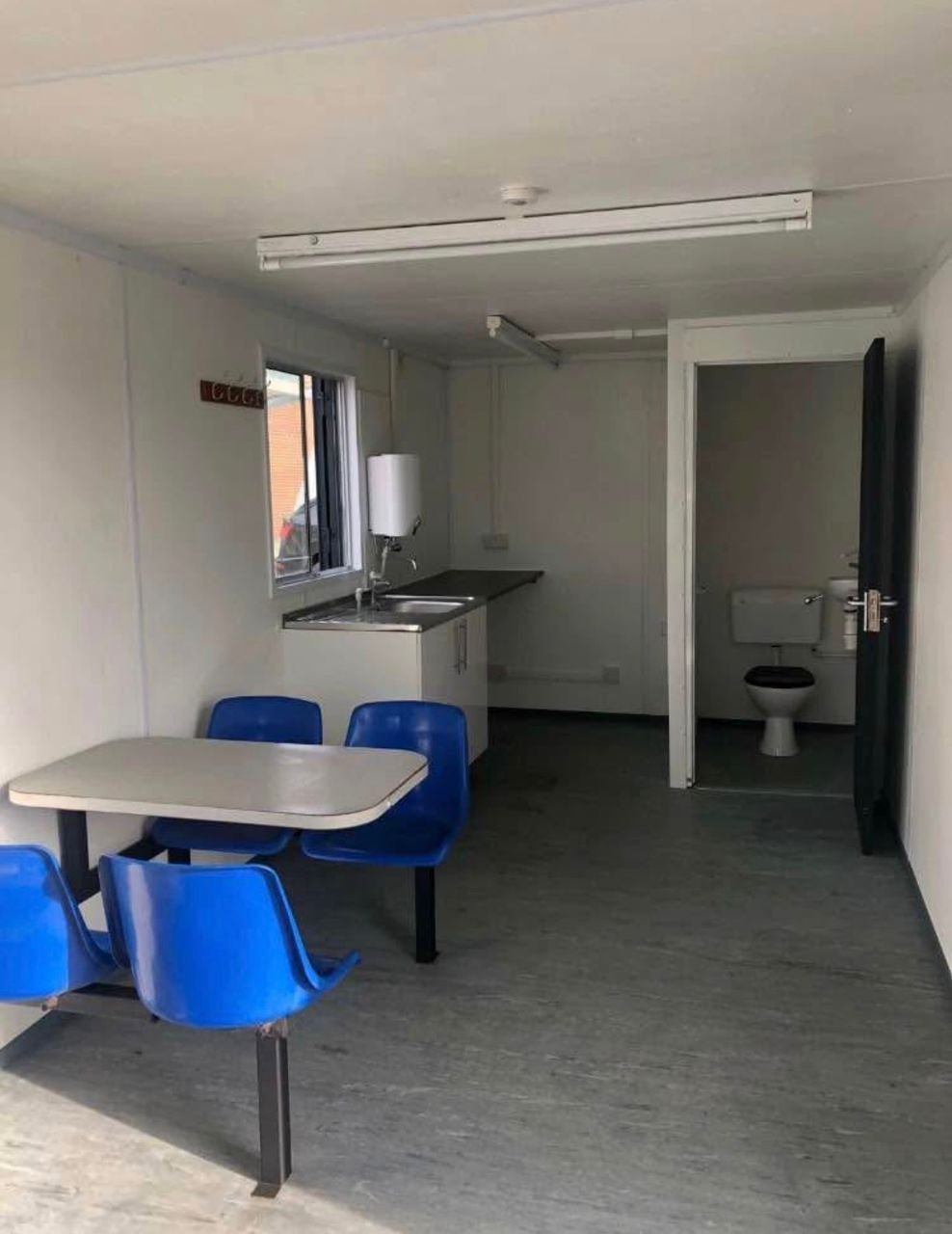 24ft Shipping Container Office with Toilet - Image 6
